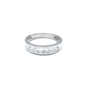 SORTIJA PLATA CIRCONITAS