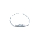 PULSERAS PLATA PLACA                                                  