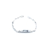 PULSERAS PLATA PLACA