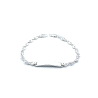 PLATA PULSERAS PLACA CALABROTE