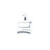 PLACA PLATA LISA PERGAMINO 2 X 1,5