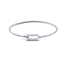 PULSERAS PLATA LISA