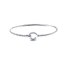 PULSERAS PLATA LISA