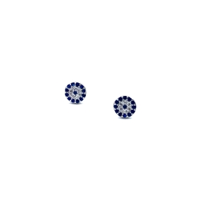 PENDIENTE PLATA CIRCONITAS                                                                          
