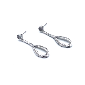 PENDIENTE PLATA CIRCONTAS                                                                           