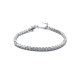 PULSERAS PLATA CHATON 3 MM 18 CM                                                                    