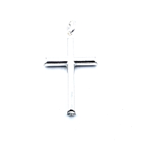 CRUZ PLATA TUBO                                                                                     