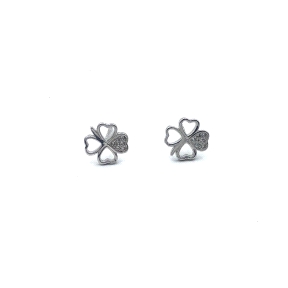 PENDIENTE PLATA CIRCONITAS                                                                          