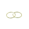 PENDIENTE PLATA ARO 1.5 TUBO 3 CM CHAPAD
