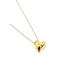 GARGANTILLA PLATA LISA 15 MM BAÑO ORO                                                               