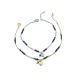 PULSERAS PLATA PIEDRAS CORAZON MINI                                                                 
