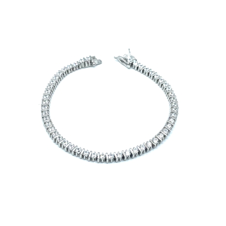 PULSERAS PLATA CIRCONITAS                                                                           