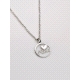 GARGANTILLA PLATA LISA MAMA                                                                         