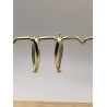 PENDIENTE PLATA ARO CIRCONITAS BAÑO ORO                                                             