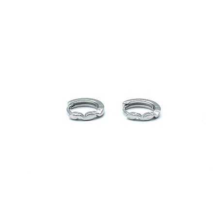 PENDIENTE PLATA ARO LISO                                                                            