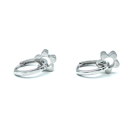 PENDIENTE PLATA ARO LISO                                                                            