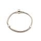 PULSERAS PLATA TOPO CIERRE PANDORA 21 CM                                                            