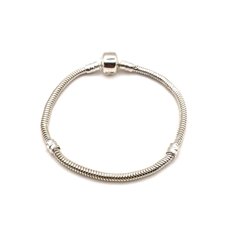 PULSERAS PLATA TOPO CIERRE PANDORA 21 CM                                                            