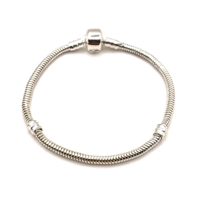 PULSERAS PLATA TOPO CIERRE PANDORA 20 CM                                                            