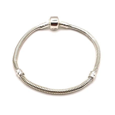 PULSERAS PLATA TOPO CIERRE PANDORA 20 CM                                                            