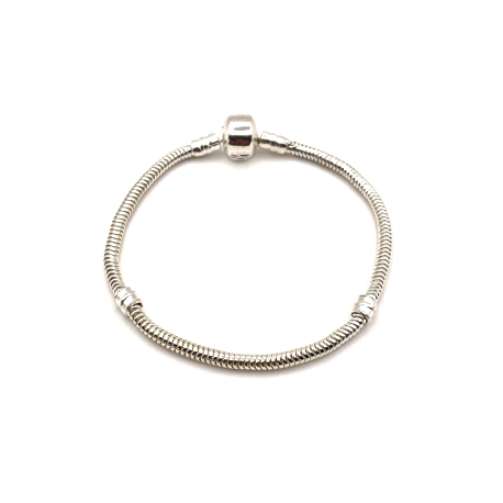 PULSERAS PLATA TOPO CIERRE PANDORA 19 CM                                                            