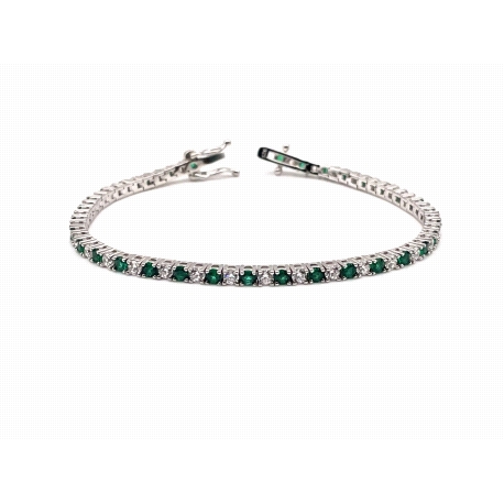 PULSERAS PLATA RIVIER 4 GARRAS 2.5 MM CO                                                            