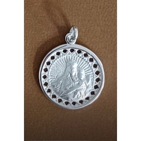 COLGANTE PLATA VIRGEN CARMEN18 M                                                                    