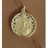 COLGANTE PLATA VIRGEN CARMEN 22M BAÑO OR                                                            