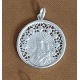 COLGANTE PLATA VIRGEN CARMEN 30 M                                                                   
