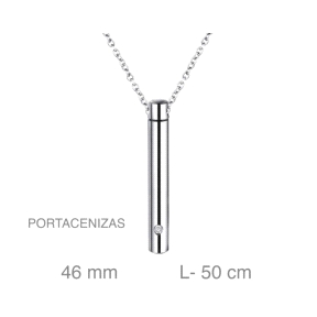 GARGANTILLA ACERO PORTACENIZAS CIRCONITA                                                            