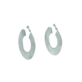 PENDIENTE PLATA ARO LISO                                                                            