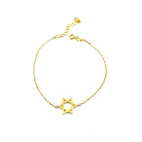 PULSERAS PLATA LISA BAÑO ORO                                                                        
