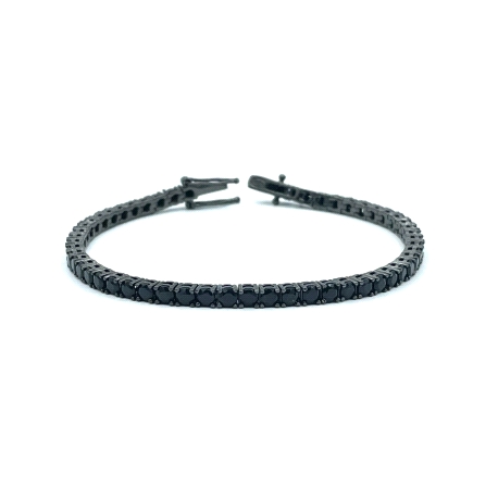 PULSERAS PLATA RIVIER 4 GA 3MM 18CM RUTE                                                            