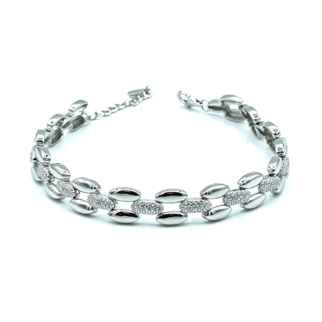 PULSERAS PLATA CIRCONITAS                                                                           