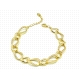 PULSERAS PLATA CIRCONITAS BAÑO ORO                                                                  