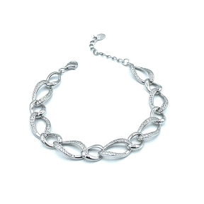 PULSERAS PLATA CIRCONITAS                                                                           