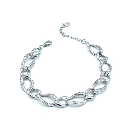 PULSERAS PLATA CIRCONITAS                                                                           
