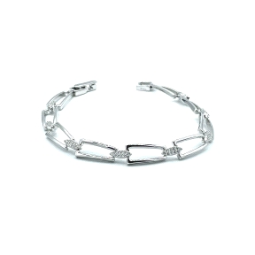 PULSERAS PLATA CIRCONITAS                                                                           