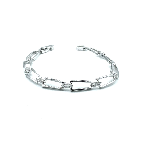 PULSERAS PLATA CIRCONITAS                                                                           