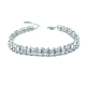 PULSERAS PLATA CIRCONITAS                                                                           