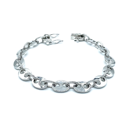 PULSERAS PLATA CIRCONITAS                                                                           