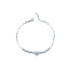 PULSERAS PLATA CRISTAL                                                                              