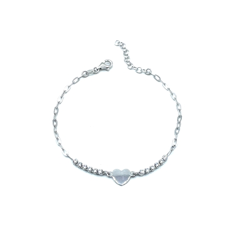 PULSERAS PLATA CRISTAL                                                                              