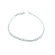 PULSERAS PLATA DOBLE ROMBO 3 MM                                                                     