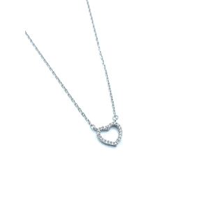 GARGANTILLA PLATA CIRCONITAS 1,6 X1 CM                                                              