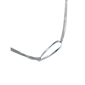 GARGANTILLA PLATA LISA                                                                              