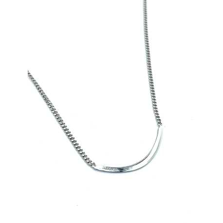 GARGANTILLA PLATA LISA                                                                              