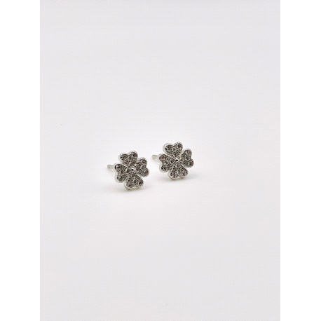 PENDIENTE PLATA CIRCONITAS                                                                          