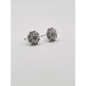 PENDIENTE PLATA CIRCONITAS                                                                          