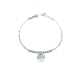 PULSERAS PLATA CRISTAL                                                                              